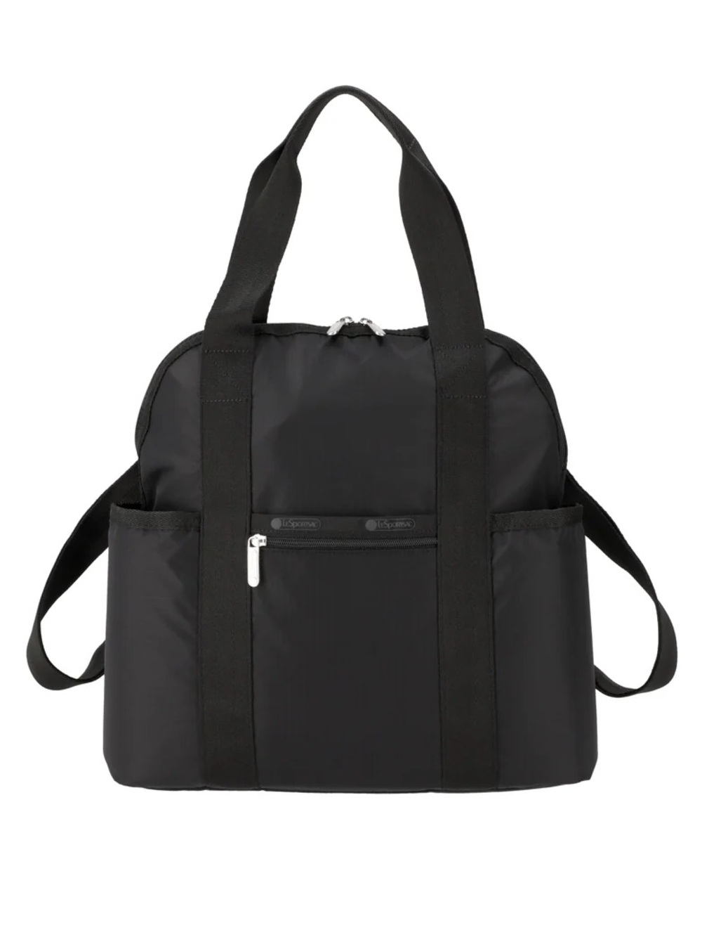 NEW LeSportsac Double Trouble Backpack  -  Black  - NWOT